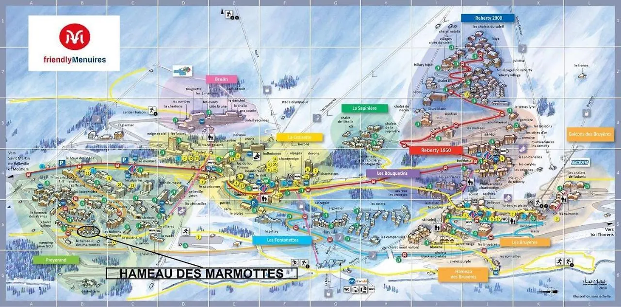 Chalet Ananas, Hameau Des Marmottes Saint-Martin-de-Belleville