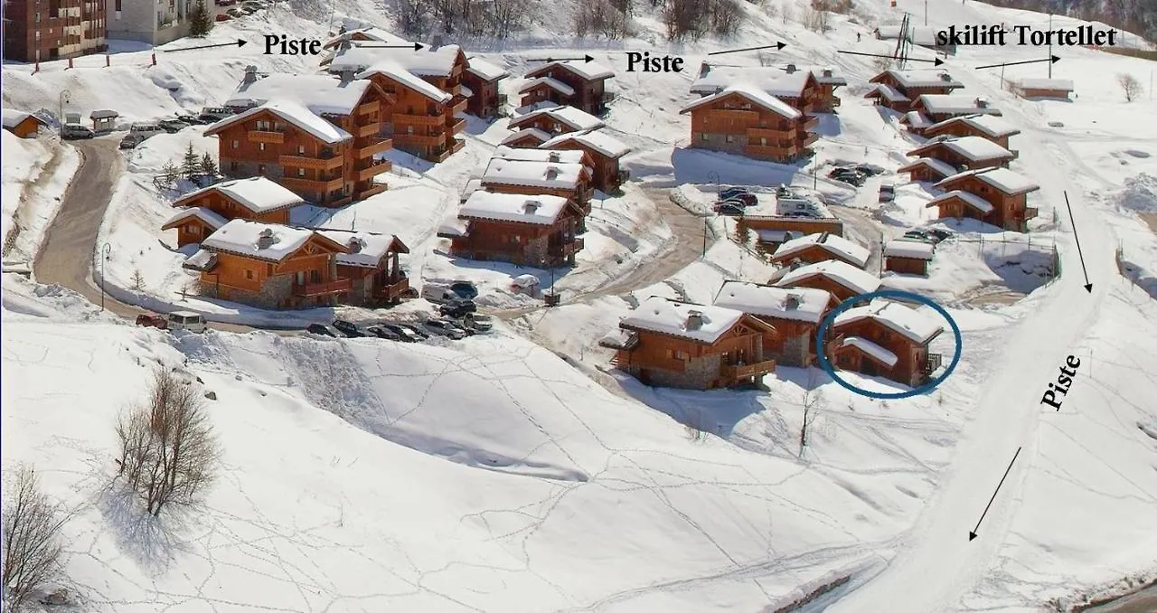 Chalet Ananas, Hameau Des Marmottes Saint-Martin-de-Belleville 0*,  France